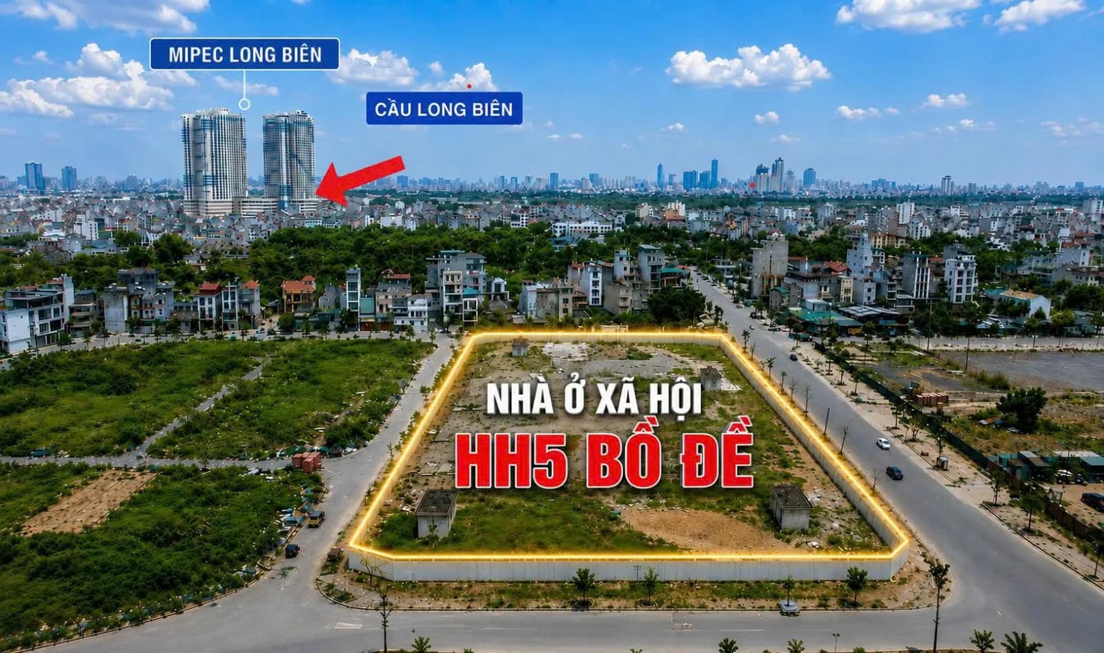 Dự án NOXH HH5 Long Biên