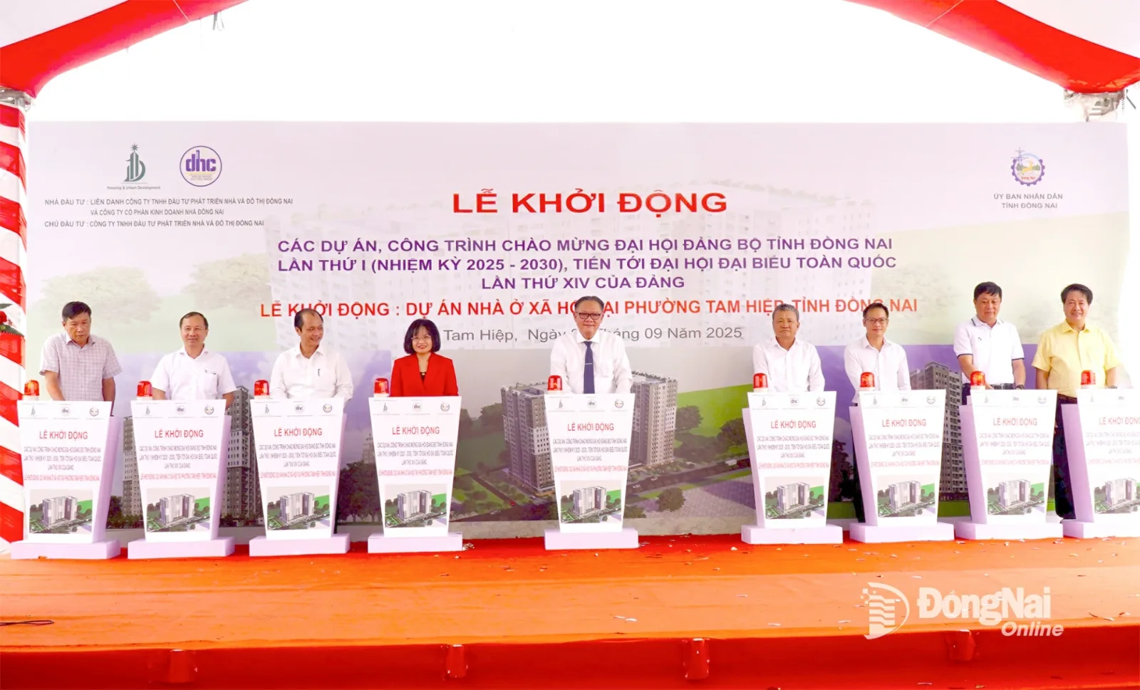 Tiến độ thi công Nhà ở xã hội tại phường Tam Hiệp